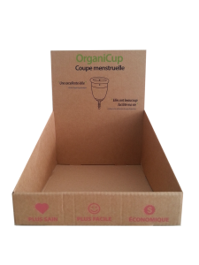 Organicup display
