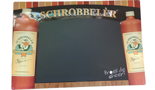 Metalen krijtbord 1