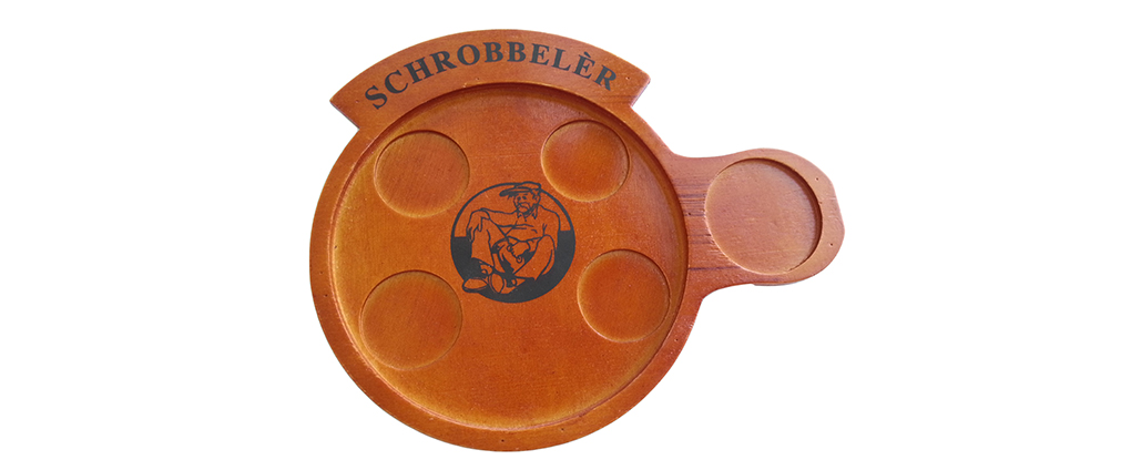 Houten koffieplankje